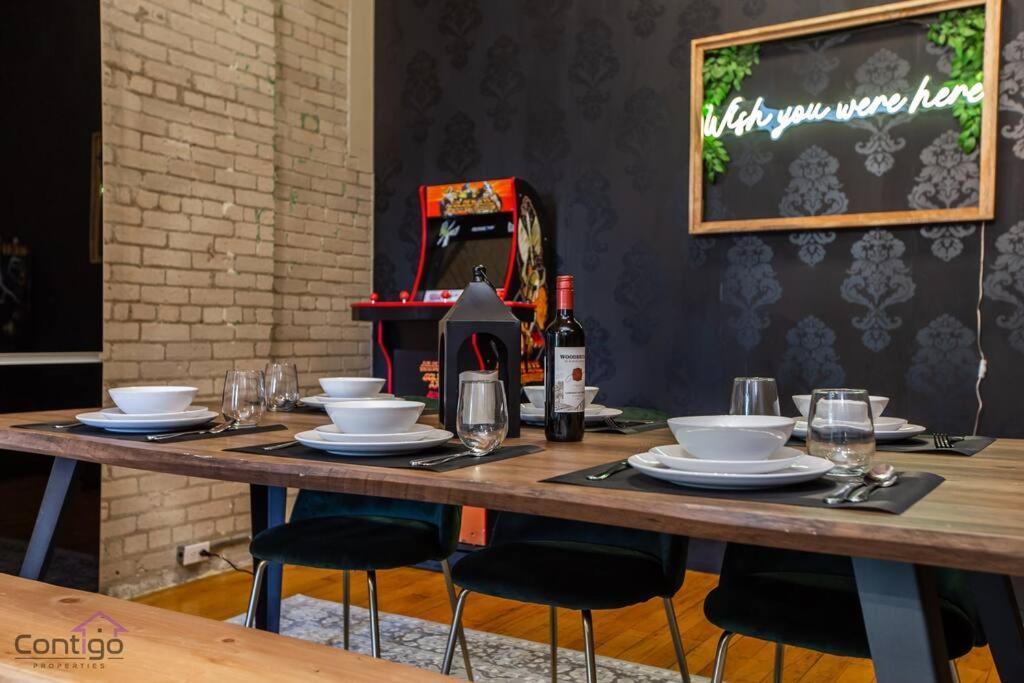 Historic Jd Loft, Near Ice District, Rogers Place, Ug Parking Эдмонтон Экстерьер фото
