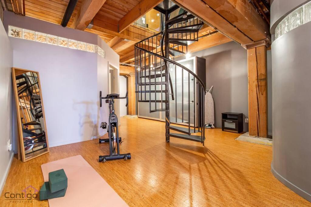 Historic Jd Loft, Near Ice District, Rogers Place, Ug Parking Эдмонтон Экстерьер фото